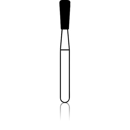 Solo Diamond™ Single-Use Diamond Bur, FG, Coarse, Green Ring, Inverted Cone, Flat End, #807 (0318.5C), 1.8 mm Head Diameter, 5.0 mm Head Length, 25/Pkg, 807018C thumbnail 6