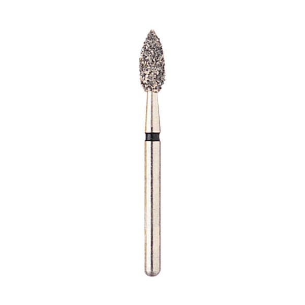 Kerr LA Axxess Football Shaped Diamond Bur, Friction Grip, Coarse, 5/Pk, 815-1419 thumbnail 3