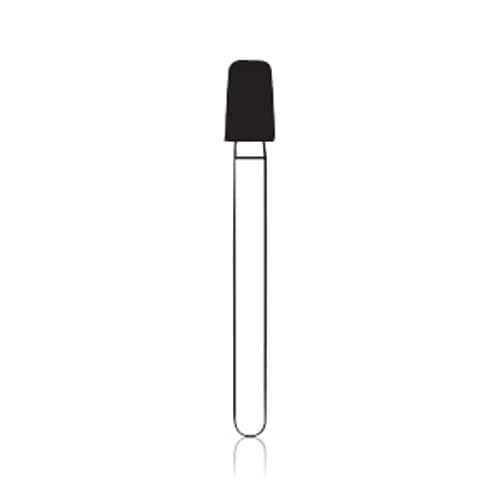 Solo Diamond™ Single-Use Diamond Bur, FG, Coarse, Green Ring, Cone Flat End, Modified KR Large Taper, #845KR025C, 2.5 mm Head Diameter, 4.0 mm Head Length, 25/Pkg thumbnail 4