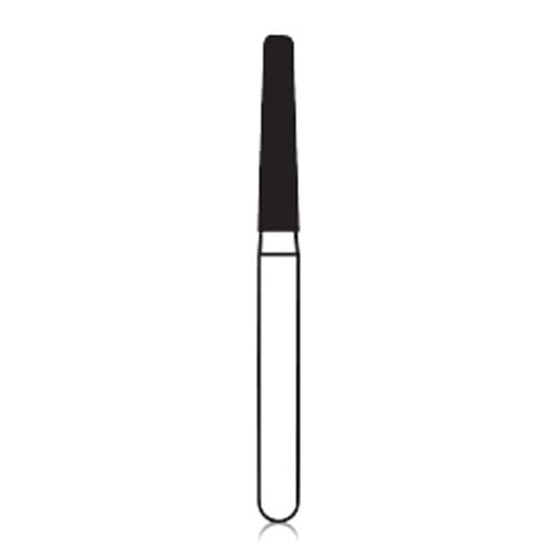 Solo Diamond Single-Use Diamond Bur, FG, Modified KR Taper, #0816.8, Coarse, Green, 1.6 mm Head Diameter, 8.0 mm Head Length, 25/Pk, 846KR016C thumbnail 10