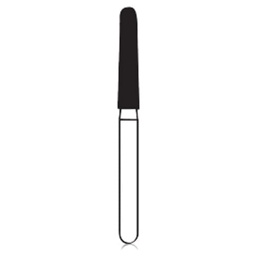 Premier Solo Diamond™ Single-Use Diamond Bur, FG, Medium Grit, Round End Taper, #1118.9M / 856L018M, 1.8 mm Major / 1.4 mm Minor Diameter, 9.0 mm Head Length, 25/Pkg thumbnail 5