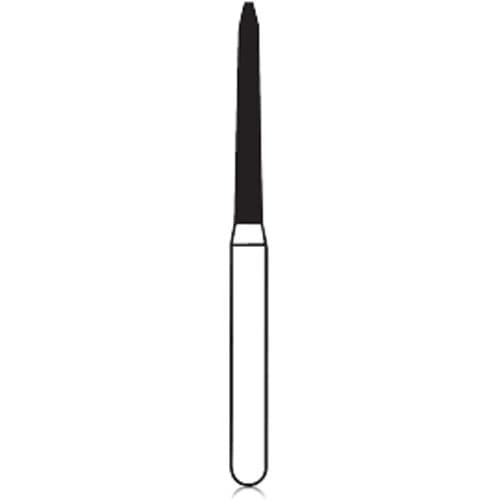 Solo Diamond® Single-Use Diamond Burs FG, Curettage K, #1712.10, Coarse, Green, 1.2mm Major/0.8mm Minor Diameter, 10mm Length, 25/Bx, 879K012C thumbnail 6