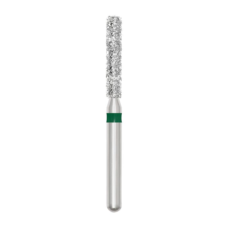 SS White Revelation Diamond Bur 837-016C, Coarse, Flat End Cylinder, Friction Grip, 1.6 mm Diameter, 5/Pk thumbnail 4