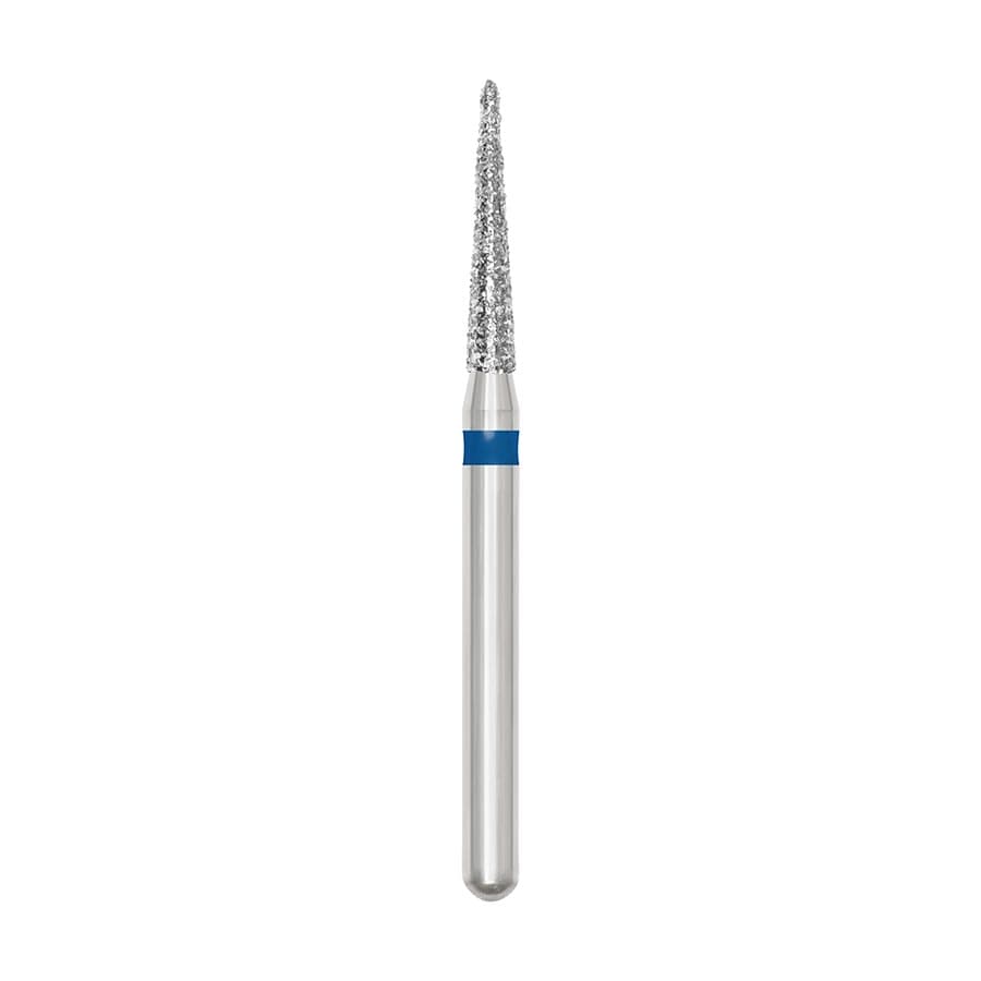 SS White Revelation® Diamond Bur, Cone Round End, FG, Medium Grit, #858-014, 1.4 mm Diameter, 5/Pkg thumbnail 4