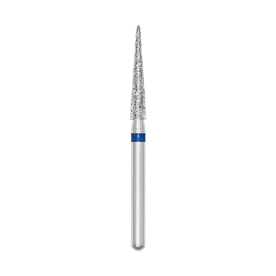 SS White Revelation Diamond Bur 859-018M, Medium Grit, Round End Cone, Friction Grip, 1.8 mm Diameter, 5/Pk thumbnail 3
