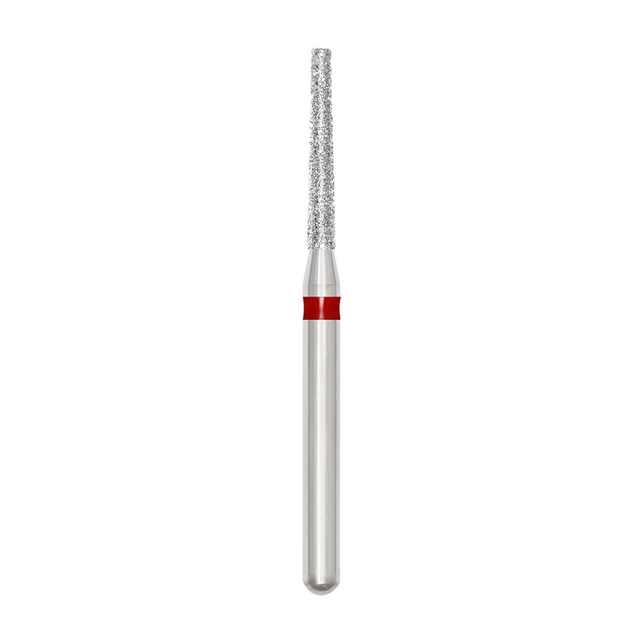SS White Revelation Diamond Bur F847-014, Fine Grit, Flat End Cone, Friction Grip, 1.4 mm Diameter, 5/Pack thumbnail 4