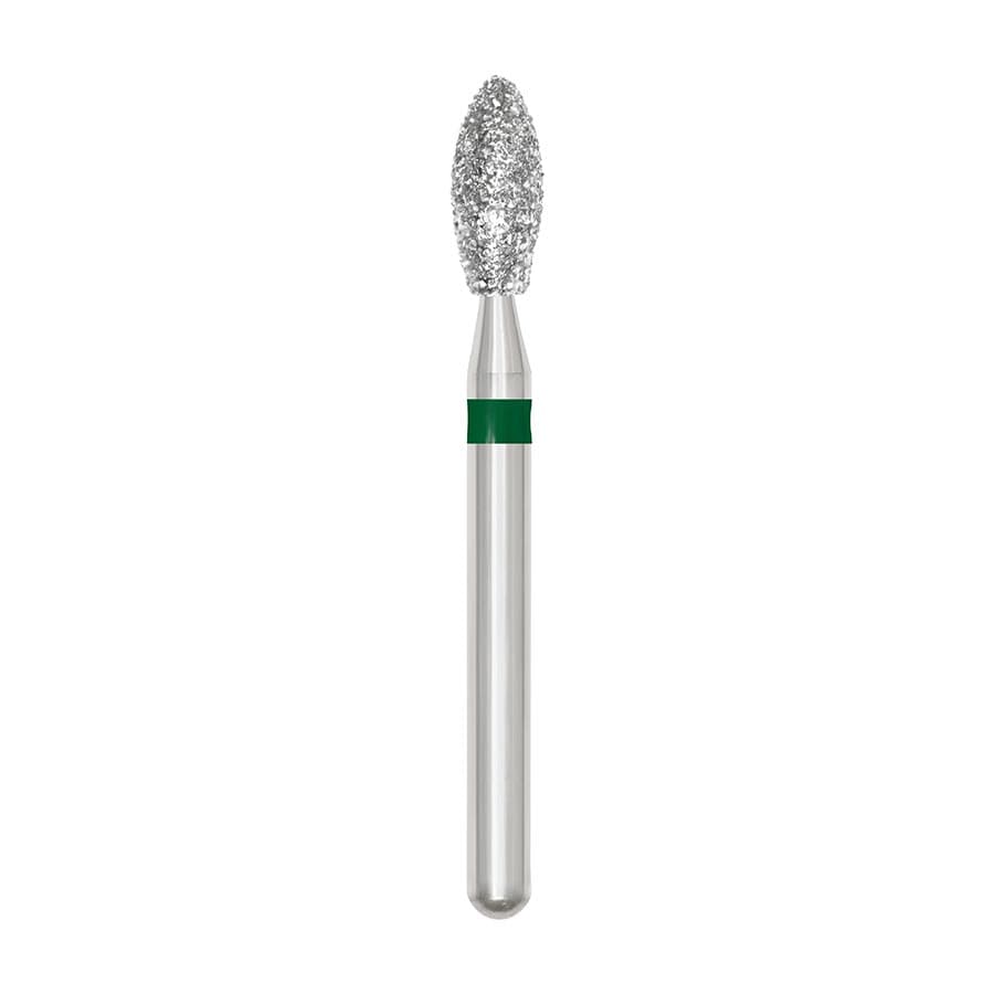 SS White Revelation Diamond Bur, Friction Grip, Coarse, Pointed Football Shape, 368-023C, 5/Pack thumbnail 3
