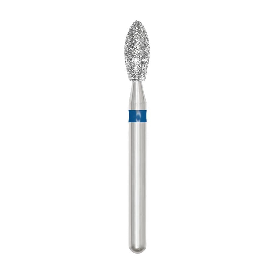 SS White Revelation Diamond Bur, Friction Grip, Medium, Pointed Football Shape, 368-023M, 5/Pack thumbnail 3