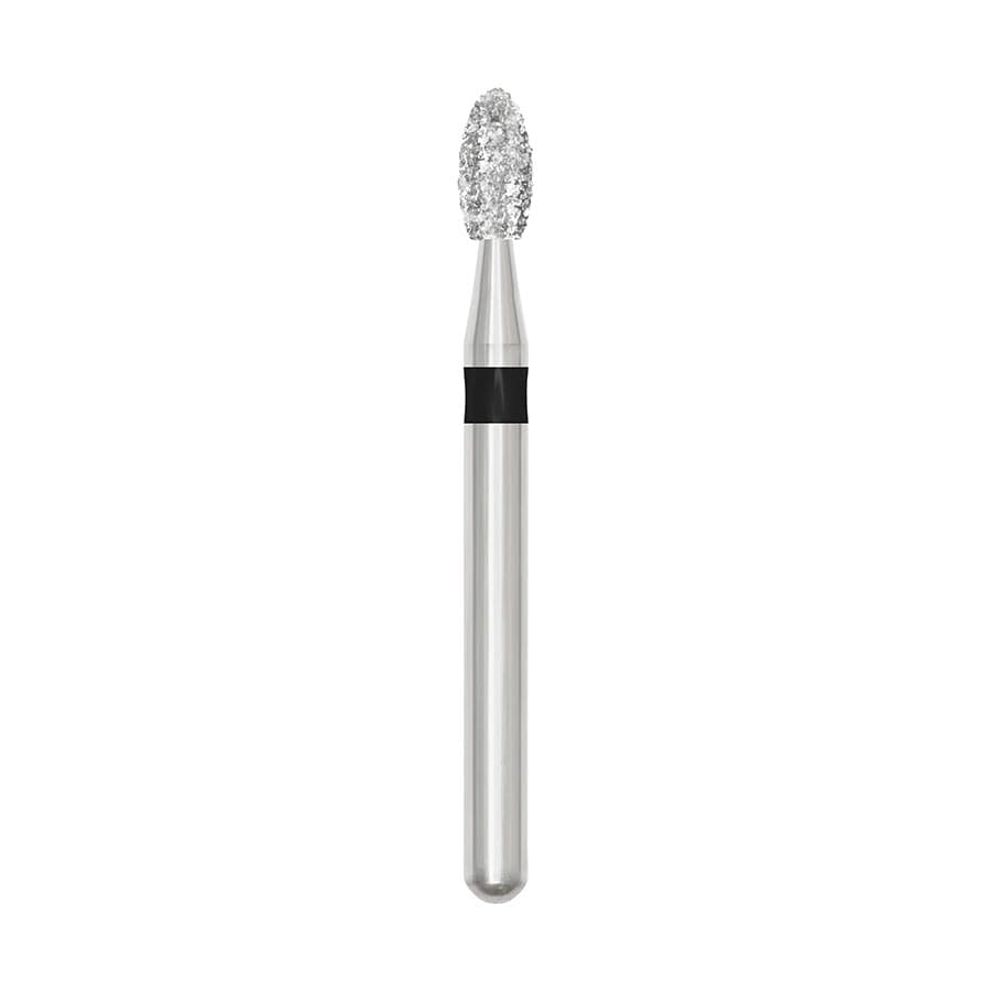 SS White Revelation Diamond Bur, Friction Grip, Super Coarse, Football Shape, 379-018SC, 5/Pack, 91176-5 thumbnail 3
