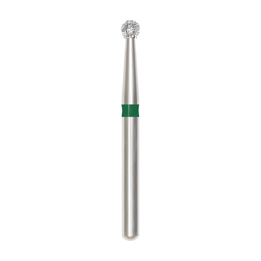 SS White Revelation Diamond Bur, Friction Grip, Coarse Grit, Round, 1.6 mm, 5/Pk, 801-016C thumbnail 3