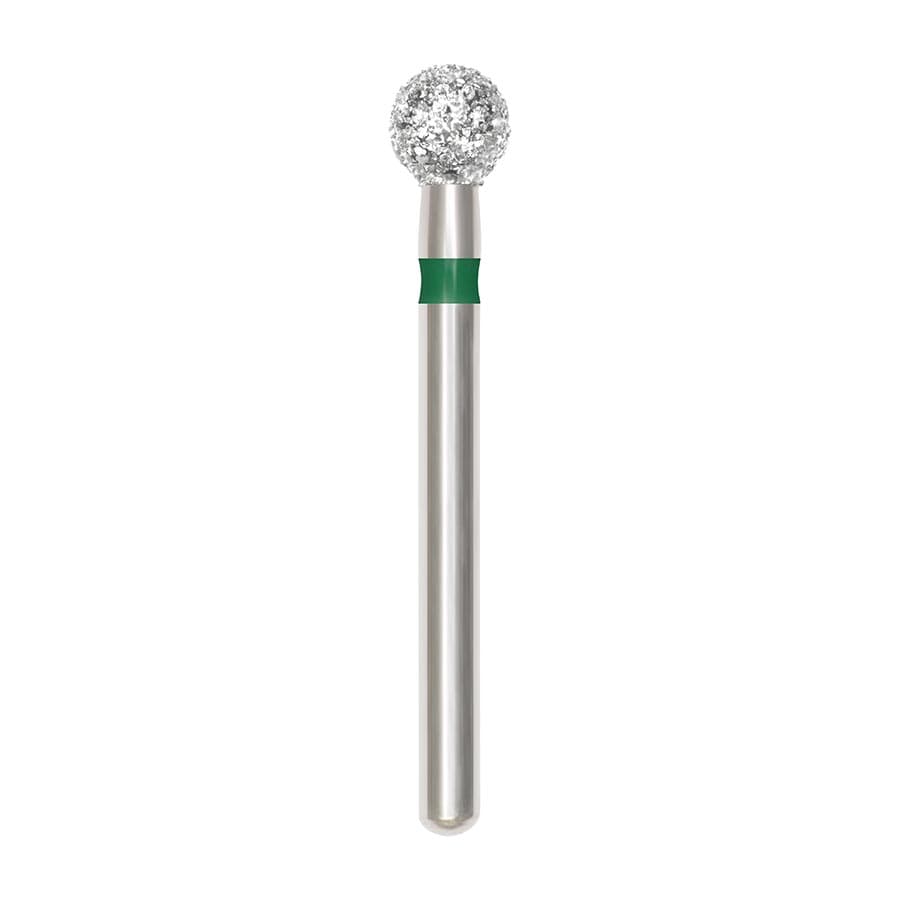 SS White Revelation Diamond Bur, Friction Grip, Coarse, Round, 801-029C, 2.9 mm, 5/Pk thumbnail 3