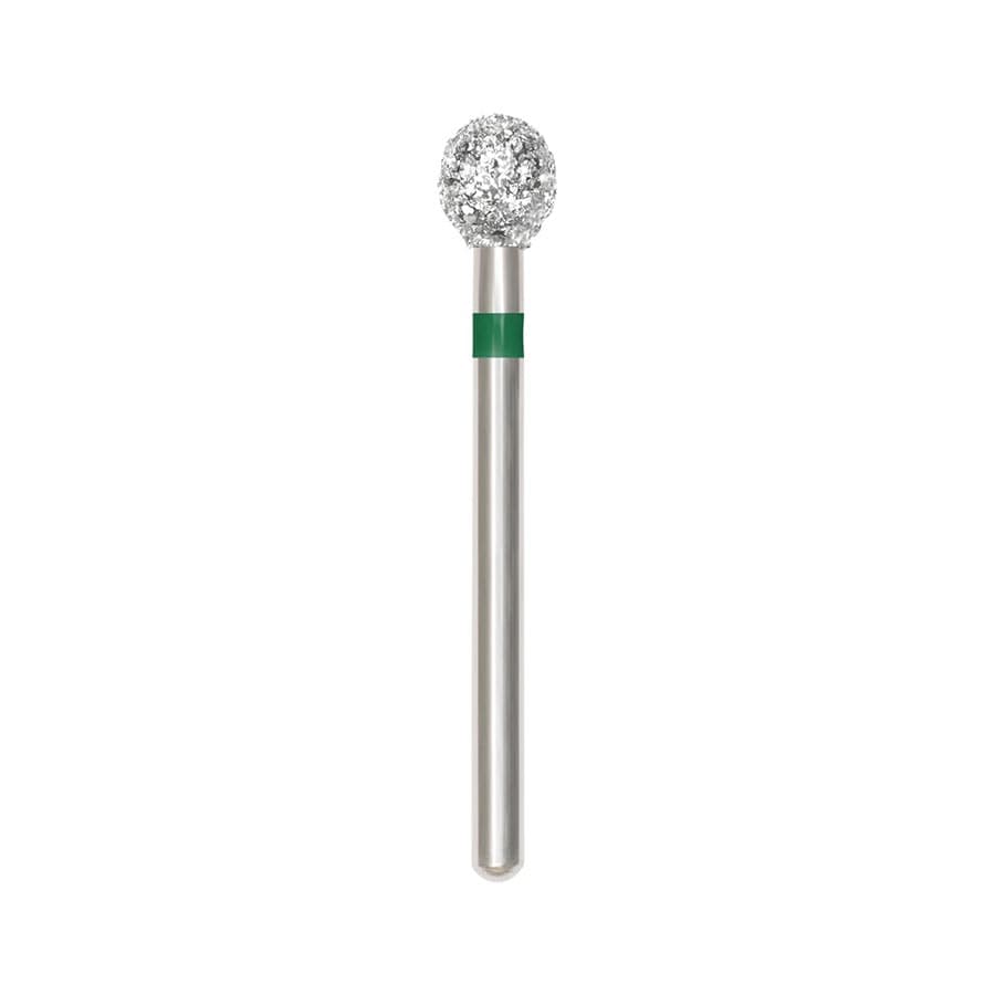SS White Revelation Diamond Bur, Friction Grip, Coarse, Round, 801-033C, 5/Pk thumbnail 4