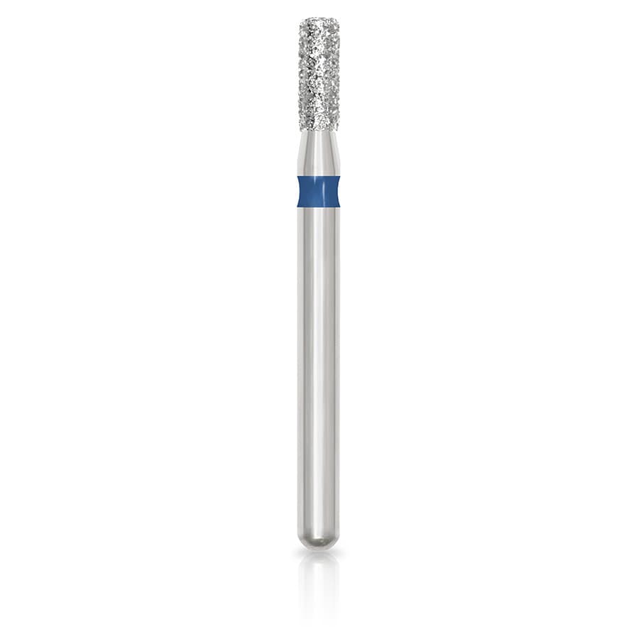 SS White Revelation Diamond Bur, Friction Grip, Medium Grit, Flat End Cylinder, 835-014M, 5/Pack thumbnail 4