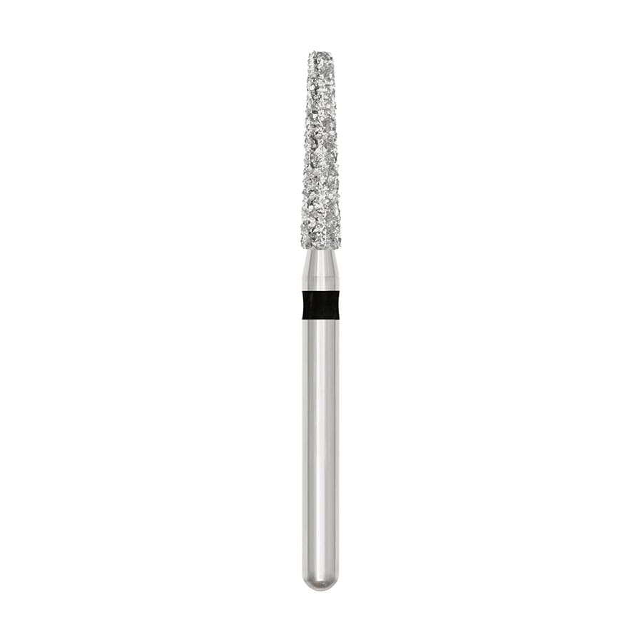 SS White Revelation Diamond Bur 847KR-018C, Friction Grip, Coarse, Flat End Taper, 5/Pk thumbnail 4