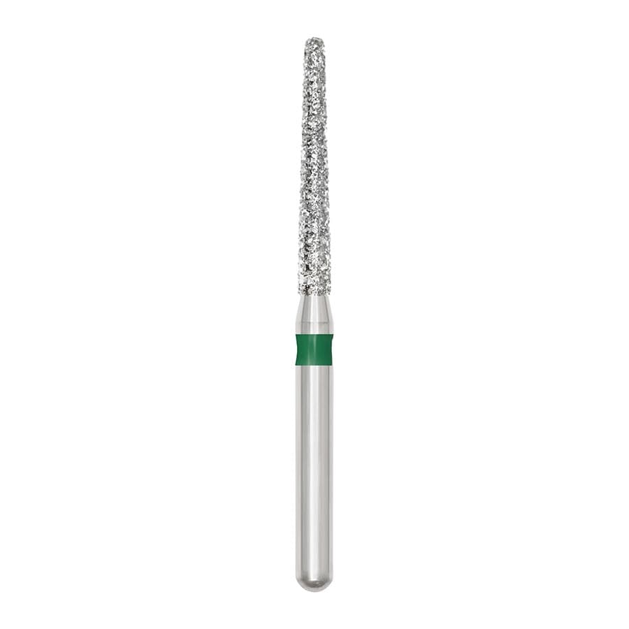 SS White Revelation Diamond Bur, Friction Grip, Coarse, Round End Taper, 850-014C, 5/Pk thumbnail 4