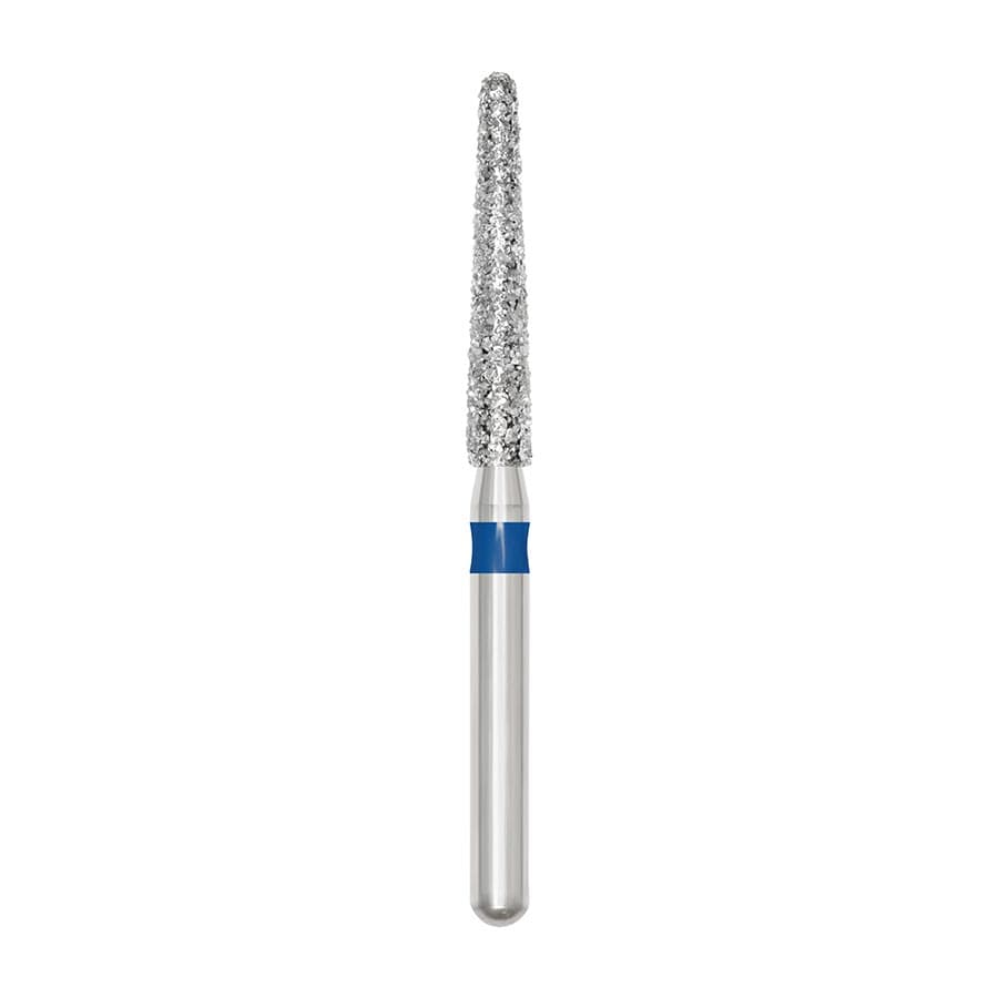 SS White Revelation Diamond Bur, Friction Grip, Medium Round End Taper, #850-016M, 5/Pk (91258-5) thumbnail 4