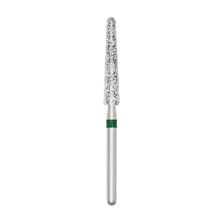 SS White Revelation Diamond Bur, Friction Grip, Coarse, Round End Taper, 850L-022C, 5/Pk thumbnail 4