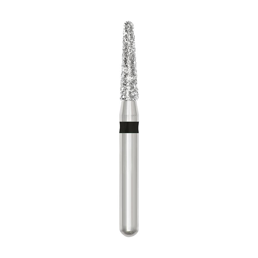 SS White Revelation Diamond Bur, Super Coarse, Round End Taper, FG, 855-016SC, Pack of 5 thumbnail 4