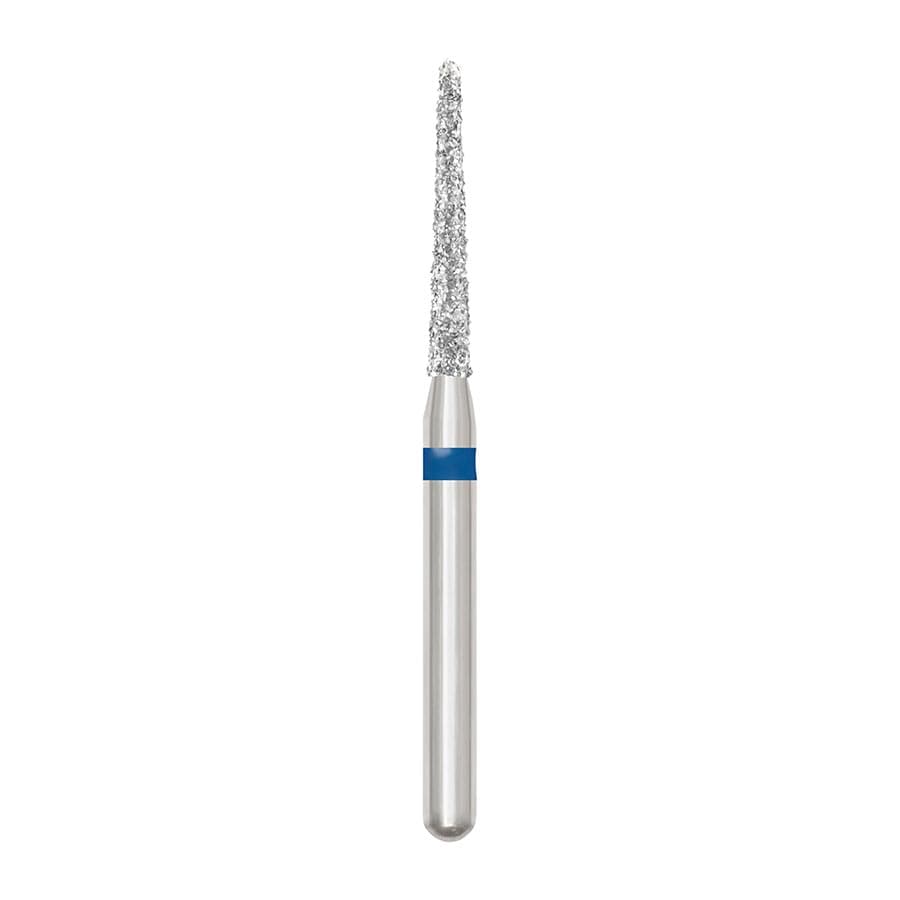 SS White Revelation Diamond Bur, Friction Grip, Medium Round End Taper, 856-014M, 5/Pk thumbnail 4