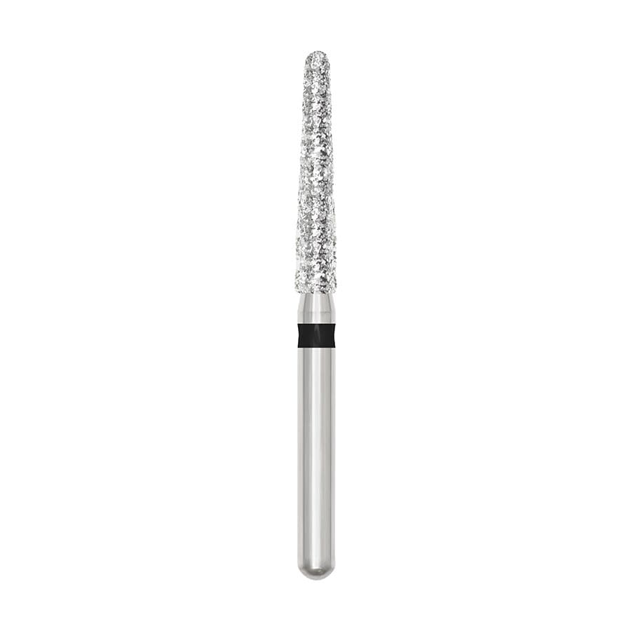 SS White Revelation Diamond Bur 856-025SC, Super Coarse, Round End Taper, Friction Grip, 5/Pk thumbnail 4