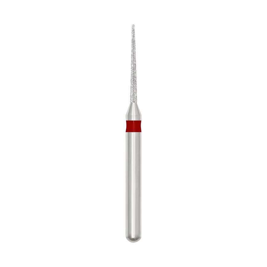 SS White Revelation Diamond Bur 858-008F, Fine Grit, Friction Grip, Needle Shape, 5/Pk thumbnail 4