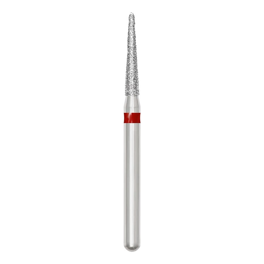 SS White Revelation Diamond Bur 858-012F, Fine Grit, Friction Grip, Needle Shape, 5/Pk thumbnail 4