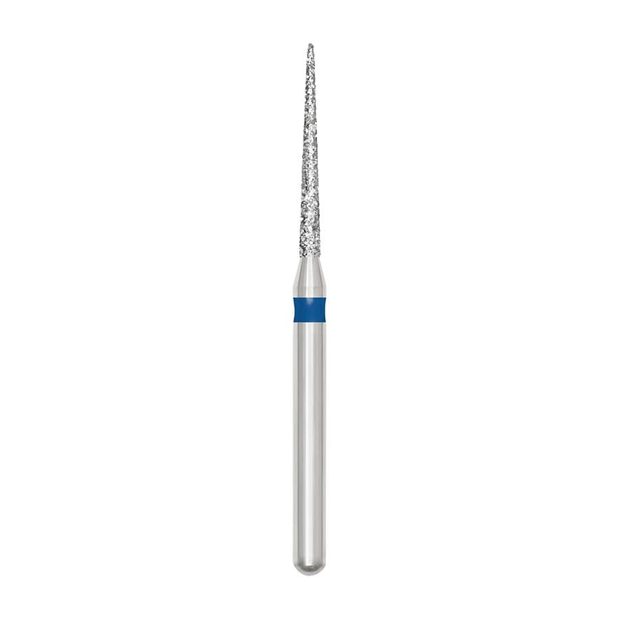 SS White Revelation Diamond Bur, Friction Grip, Medium Grit, Needle Shape, #859-010M, 5/Pk thumbnail 4
