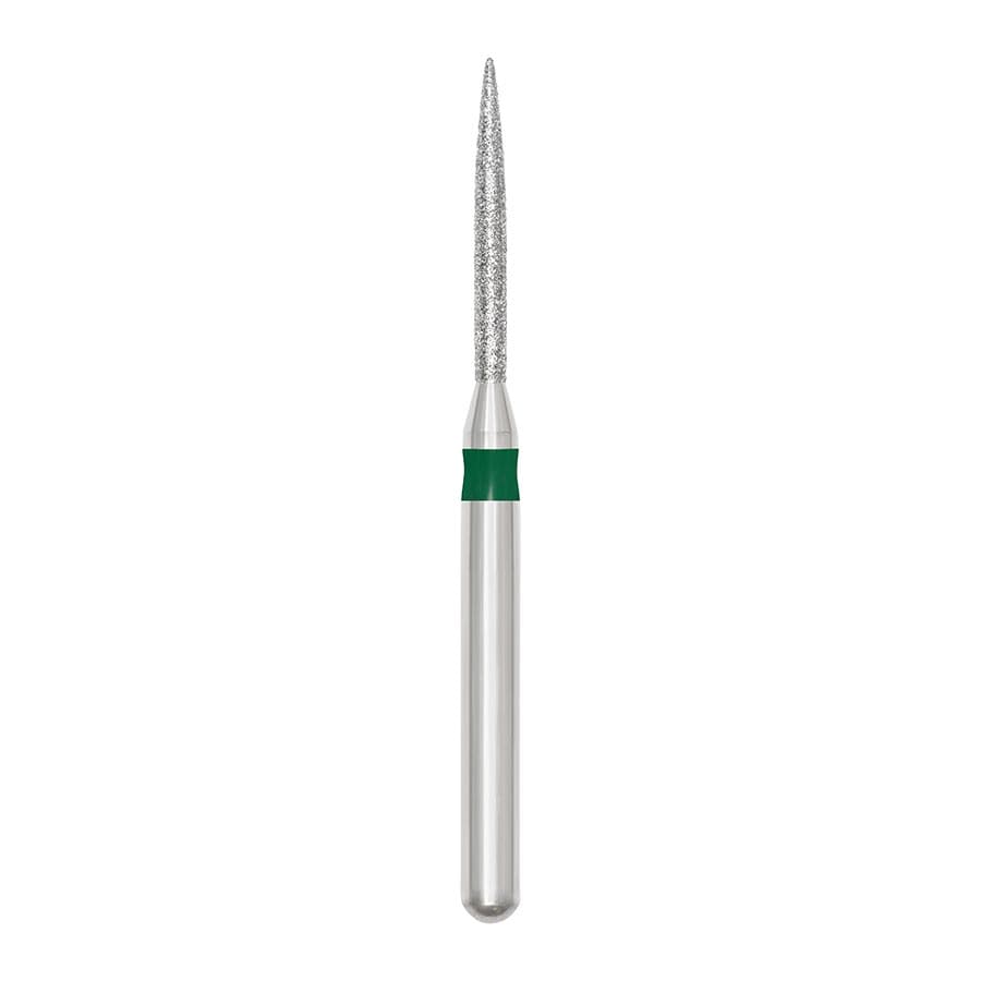 SS White Revelation Diamond Bur 862-010C, Coarse, Friction Grip, Flame/Needle Shape, 5/Pk, 91330-5 thumbnail 4