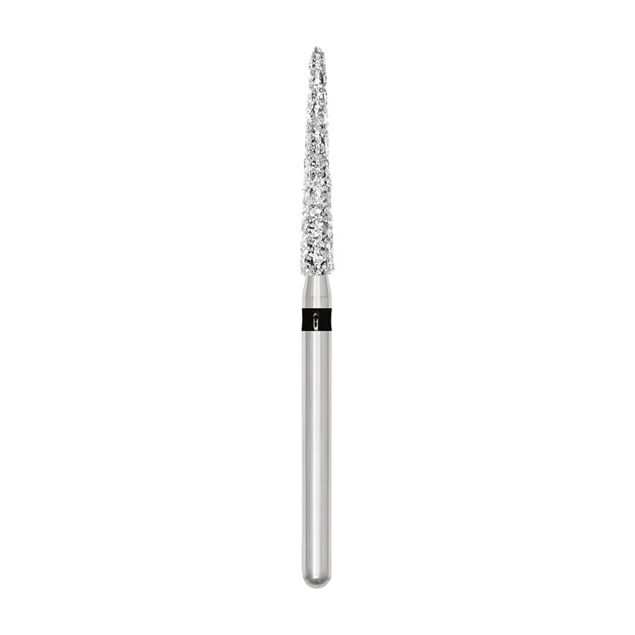 SS White Revelation Diamond Bur 879K-018SC, Super Coarse Curettage, Friction Grip, 5/Pk thumbnail 4