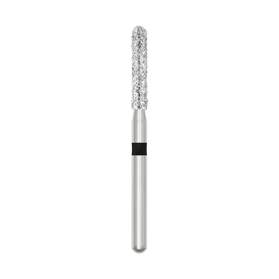 SS White Revelation Diamond Bur 881-016SC, Super Coarse, Round End Cylinder, Friction Grip, 5/Pk thumbnail 4