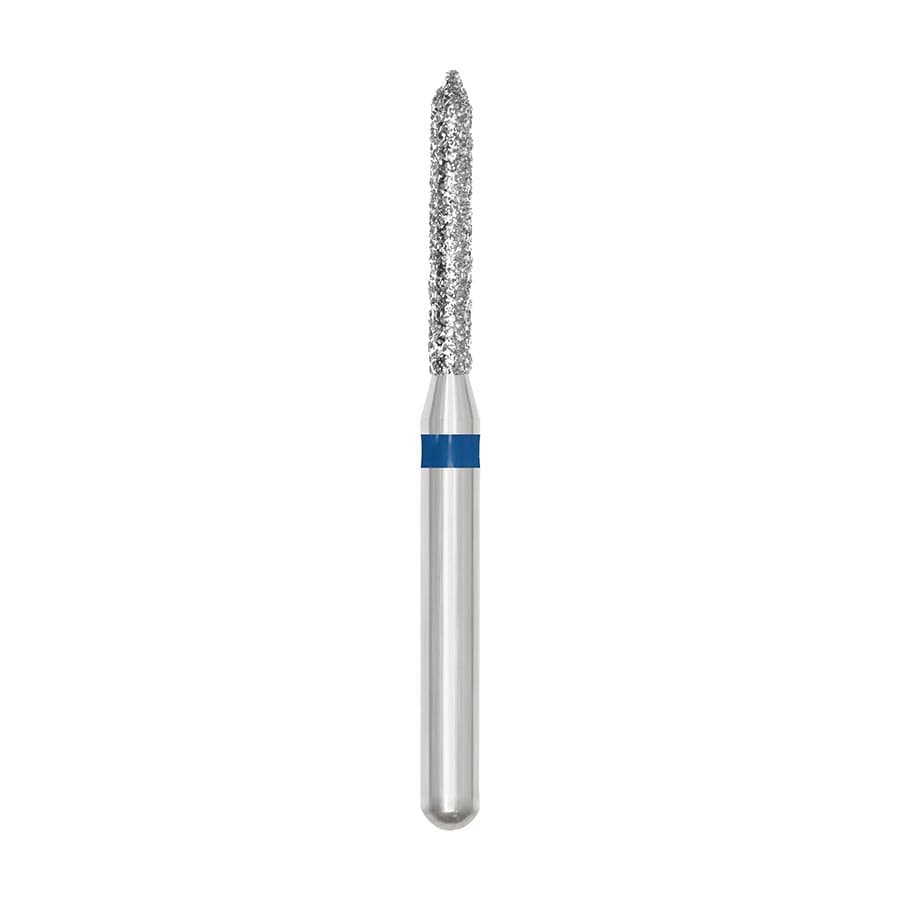 SS White Revelation Diamond Bur, Friction Grip, Medium Beveled Cylinder, 885-012M, 5/Pk thumbnail 4