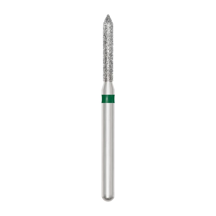 SS White Revelation Diamond Bur, FG, Coarse, Beveled Cylinder, 885-014C, 5/Pk, 91381-5 thumbnail 4