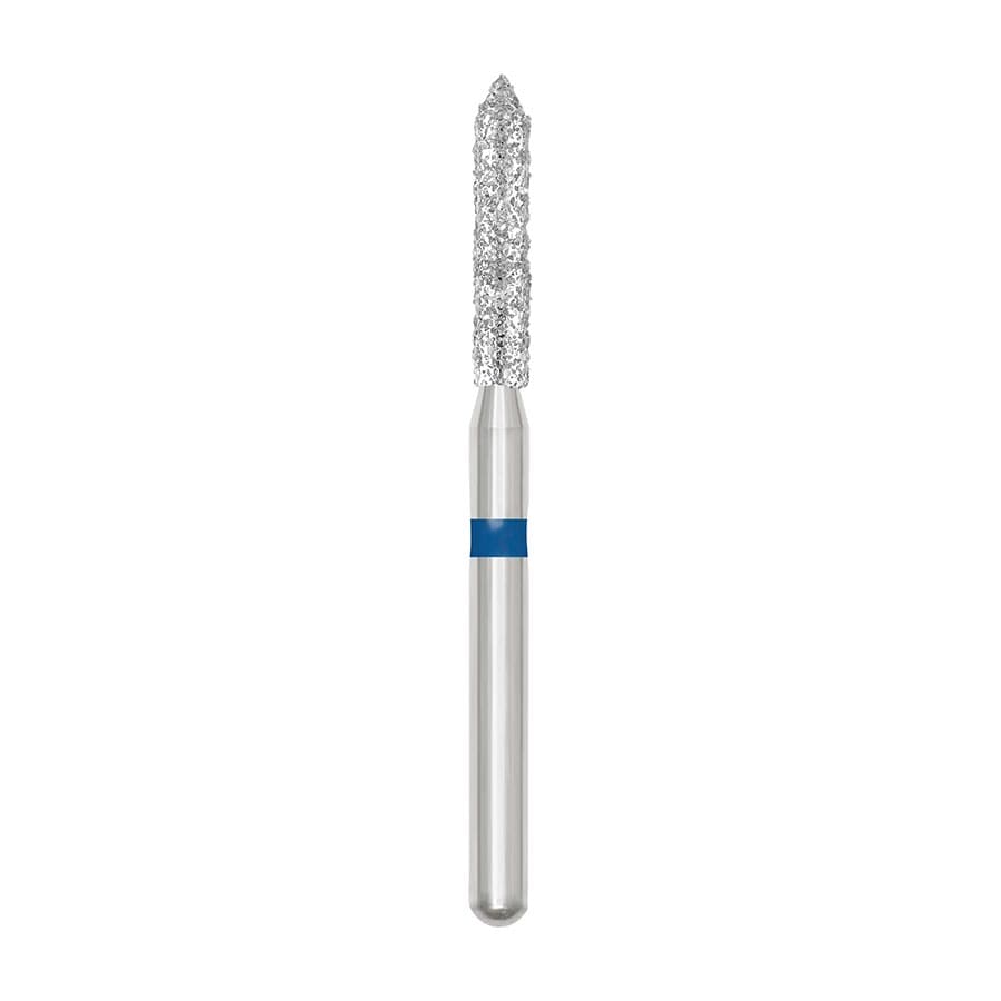 SS White Revelation Diamond Bur 885-016M, Medium Grit, Beveled Cylinder, Friction Grip, 5/Pk, 91386-5 thumbnail 4