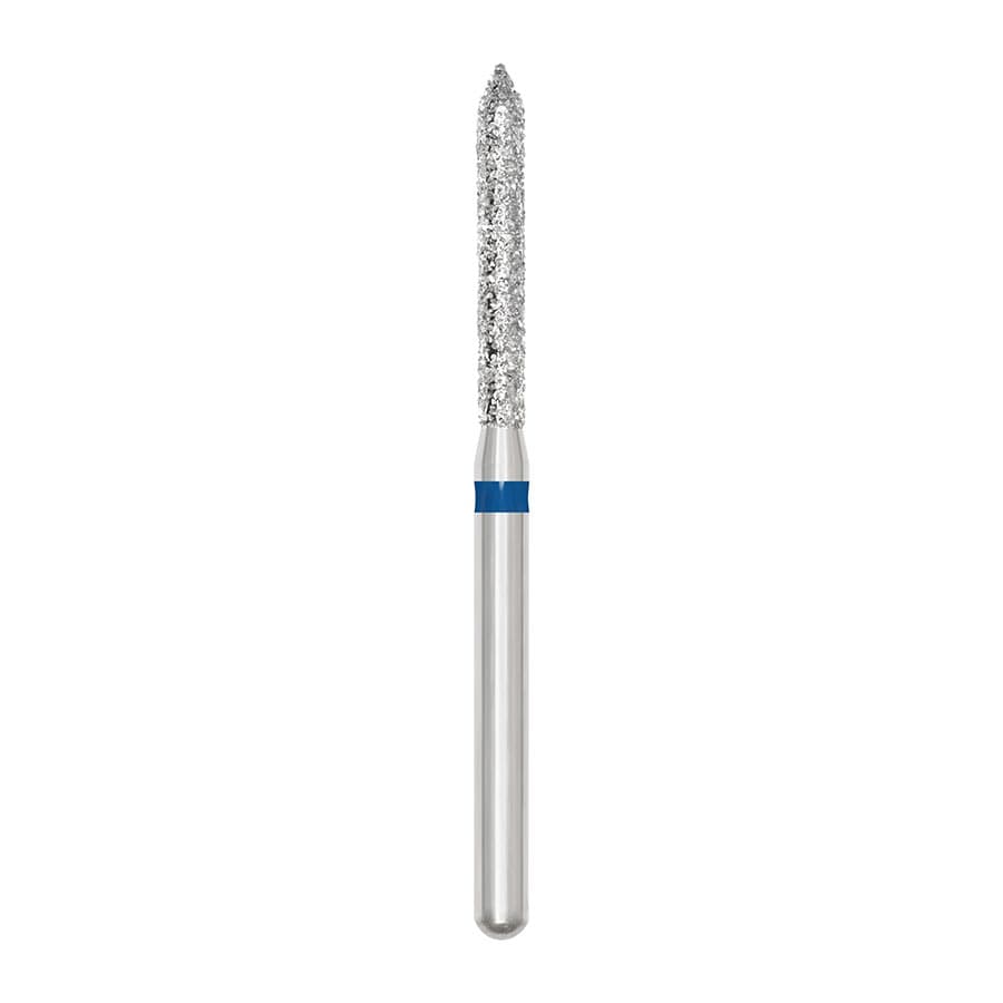 SS White Revelation Diamond Bur, Friction Grip, Medium Beveled Cylinder, 886-014M, 5/Pack thumbnail 3
