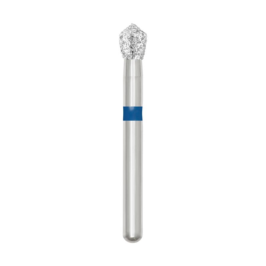 SS White Revelation FG #905.023 (Short Shank) Medium Acorn Shaped Diamond Bur, 5/Pk, 91401-5 thumbnail 3