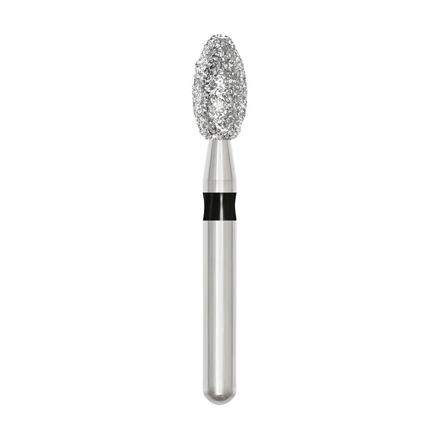 SS White Revelation Diamond Bur KS4-024SC, Super Coarse, Round End Cylinder, Friction Grip, 5/Pack, 91423-5 thumbnail 4