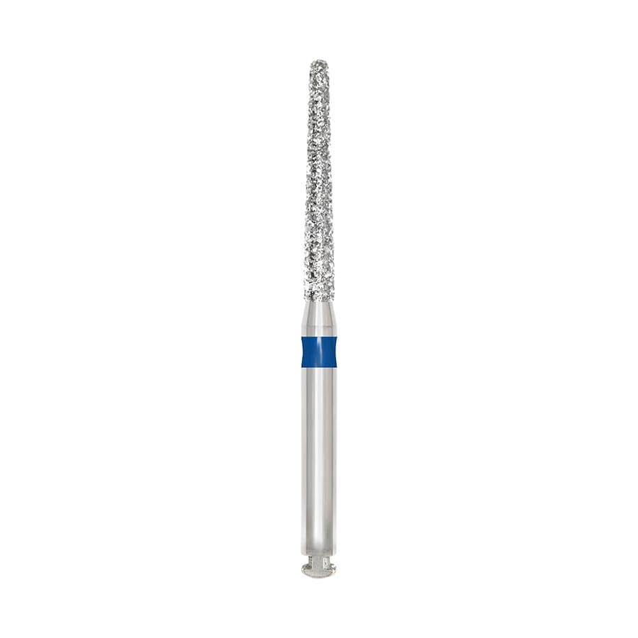 SS White Revelation Right Angle (Latch) Diamond Bur, Medium Round End Taper, #850-014M-RA, 5/Pk thumbnail 3
