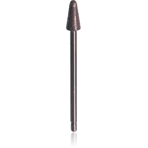 NTI Sintered HP Diamond Bur, Coarse, Taper Round End, #9856-050C, 5.0mm Diameter, 10.0mm Length, 1/Pkg thumbnail 4