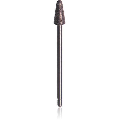 NTI Sintered Diamond Bur, HP, Medium Grit, Taper Round End, #9856-050M, 5.0 mm Diameter, 10.0 mm Length, 1/Pkg thumbnail 3