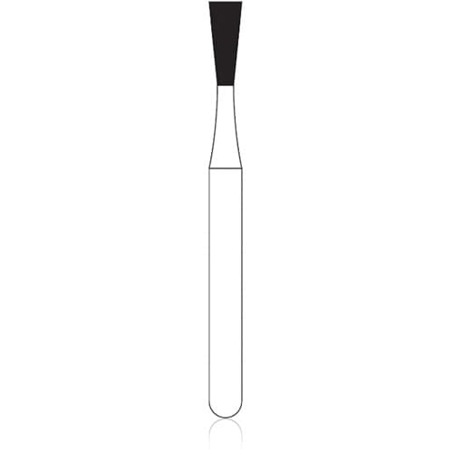 NTI FG Diamond Bur, Coarse, Long Inverted Cone, 1.6 mm Diameter, 4.0 mm Length, Friction Grip, Green Ring, #807-016 (C807-016), Pack of 5 thumbnail 5