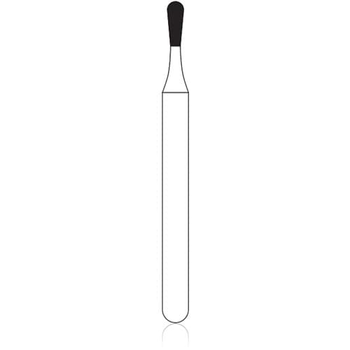 NTI Diamond Bur, FG, Pear, # C830, 1.0 mm, Coarse, Green, 5/Pk, C830-010 thumbnail 6