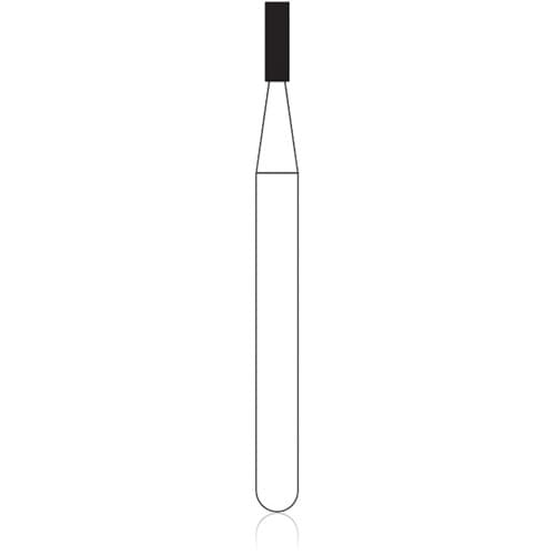 NTI FG Diamond Bur, Coarse, Flat End Cylinder, #835-009 (3.0 mm), Friction Grip, 5/Pk thumbnail 4
