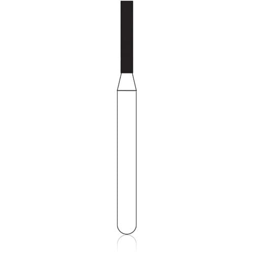 NTI Diamond Bur, FG, Cylinder Flat End, # C836, 1.0 mm Diameter, 6.0 mm Length, Coarse, Green, 5/Pk, C836-010 thumbnail 9