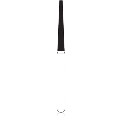 NTI Diamond Bur, FG, Taper Flat End, #C848, 1.4 mm, Coarse, Green, 5/Pk, C848-014 thumbnail 10