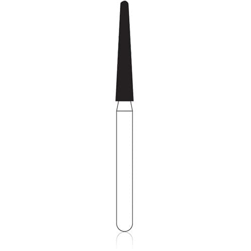 NTI Diamond Bur, FG, Coarse, Round End Taper, #850-018, 5/Pack, C850-018 thumbnail 5