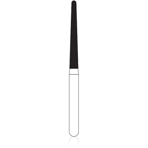 NTI FG Diamond Bur, Coarse, Long Round End Taper, #850L-014, 1.4 mm Diameter, 11.5 mm Length, Friction Grip, 5/Pk thumbnail 4