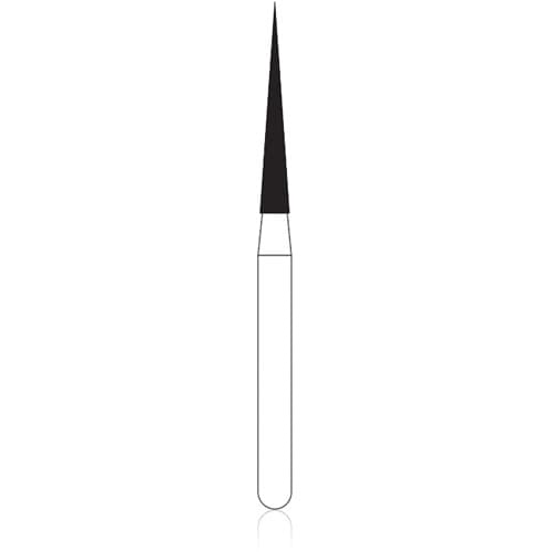NTI Diamond Bur, FG, Needle, #859, 1.4 mm, Coarse, Green, 5/Pk, C859-014 thumbnail 10
