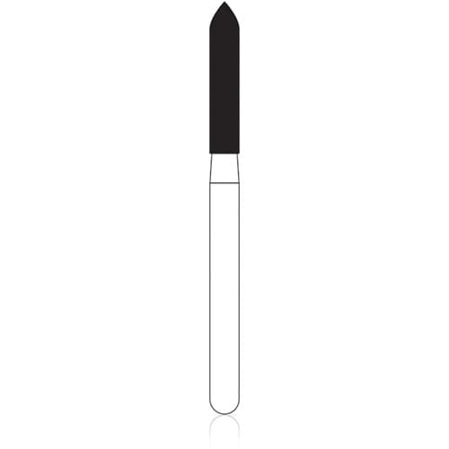 NTI FG Diamond Bur, Coarse, Beveled Cylinder, #878-016 (C878-016), 1.6 mm Diameter, 8.0 mm Head Length, Friction Grip, 5/Pack thumbnail 4