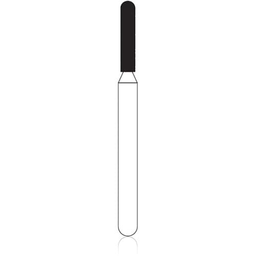 NTI FG Diamond Bur, Coarse Grit, Round End Cylinder, Friction Grip, 1.2 mm Diameter x 6.0 mm Length, 5/Pack, C880-012 thumbnail 4