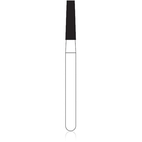 NTI Diamond Bur FG Fine Flat End Taper #846-016 (F846-016), 1.6 mm Diameter, 6.0 mm Length, 5/Pack thumbnail 4